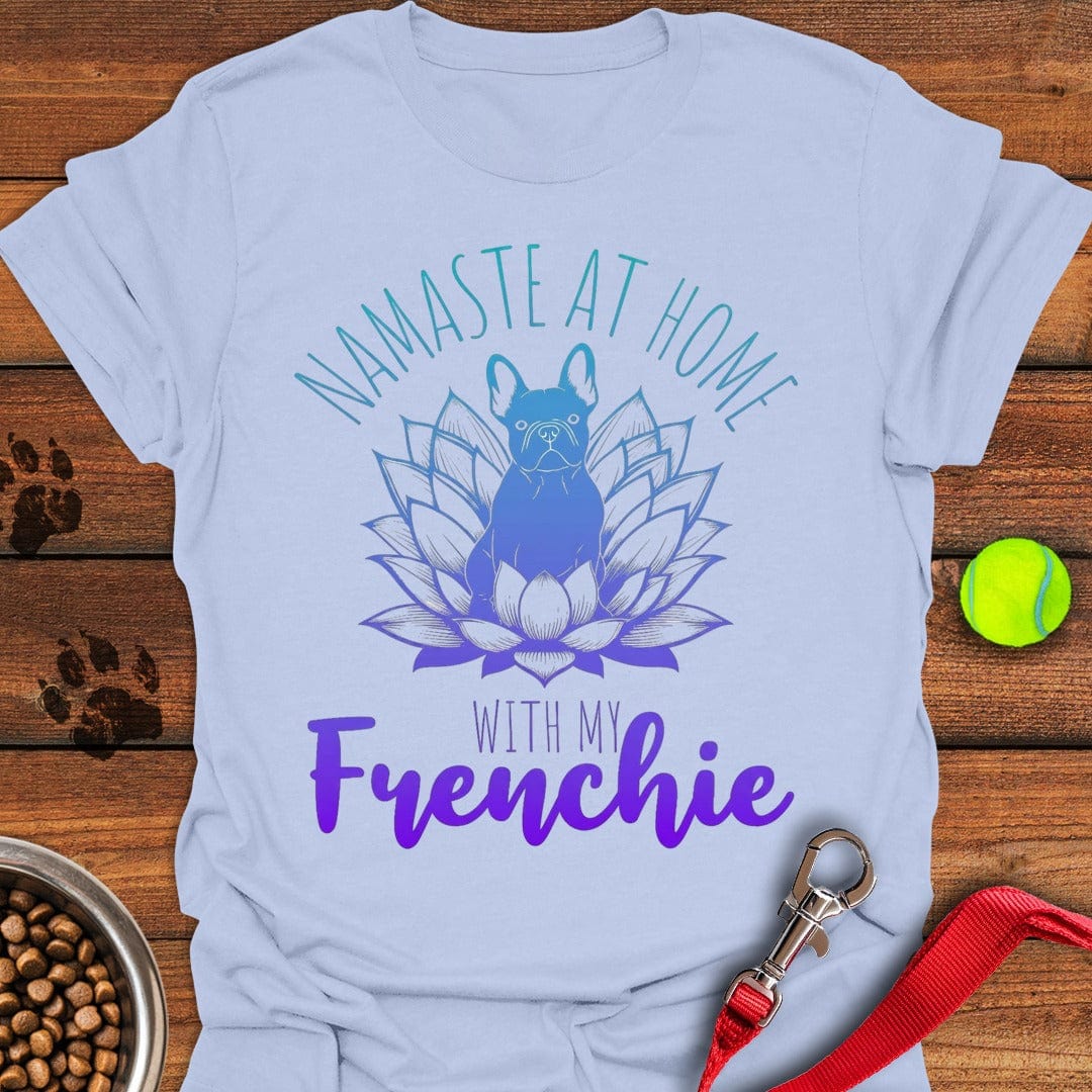 French Bulldog Yoga Light Blue