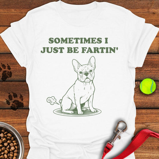 French Bulldogs Fart White