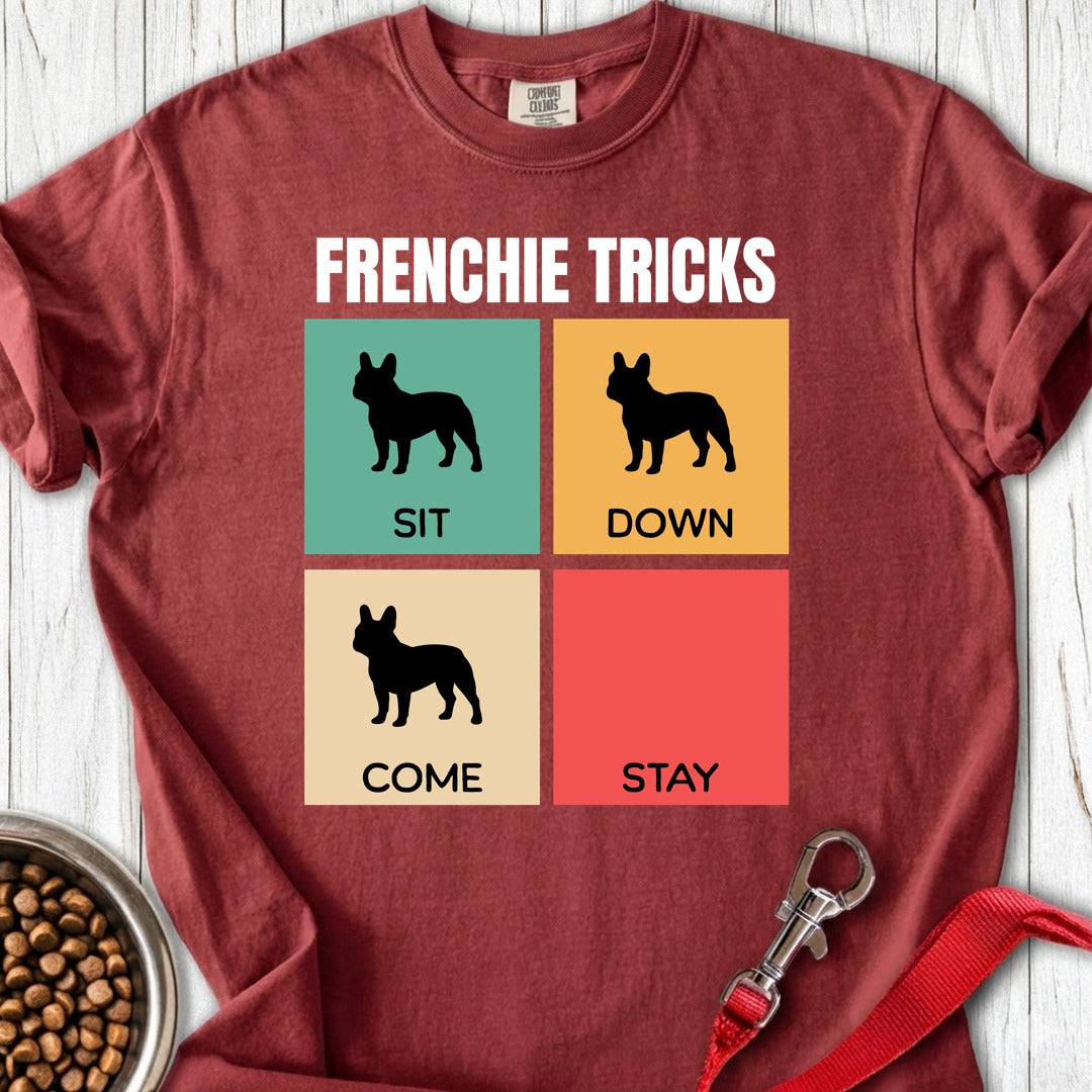 Frenchie Tricks Premium Tee Brick