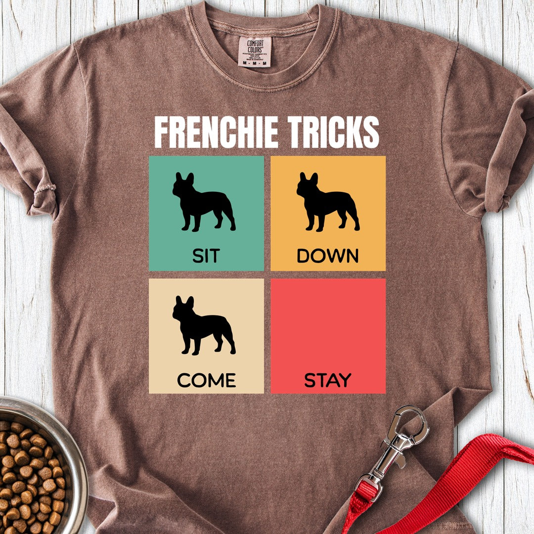 Frenchie Tricks Premium Tee Espresso