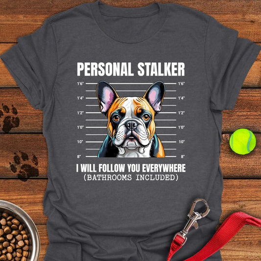 Frenchie Stalker T-Shirt Dark Heather