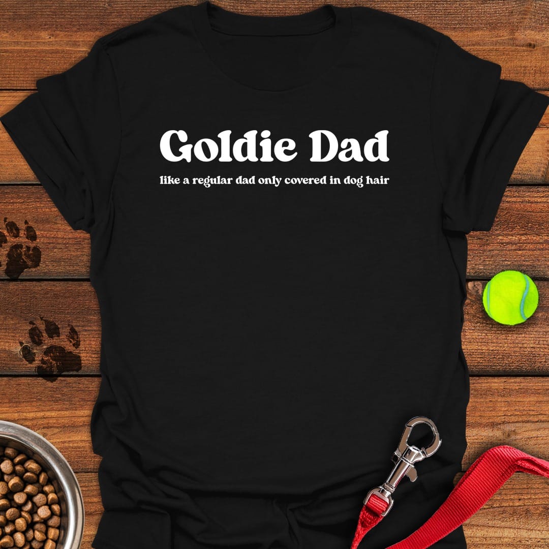 Funny Goldie Dad Black
