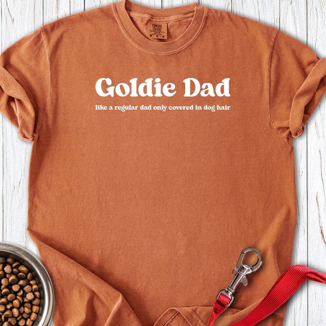Funny Goldie Dad Premium Tee Yam