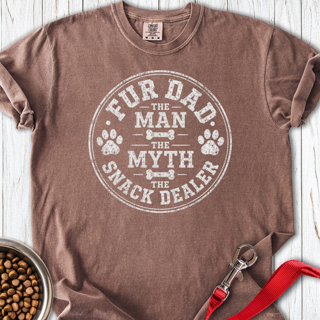 Fur Dad Premium Tee Espresso