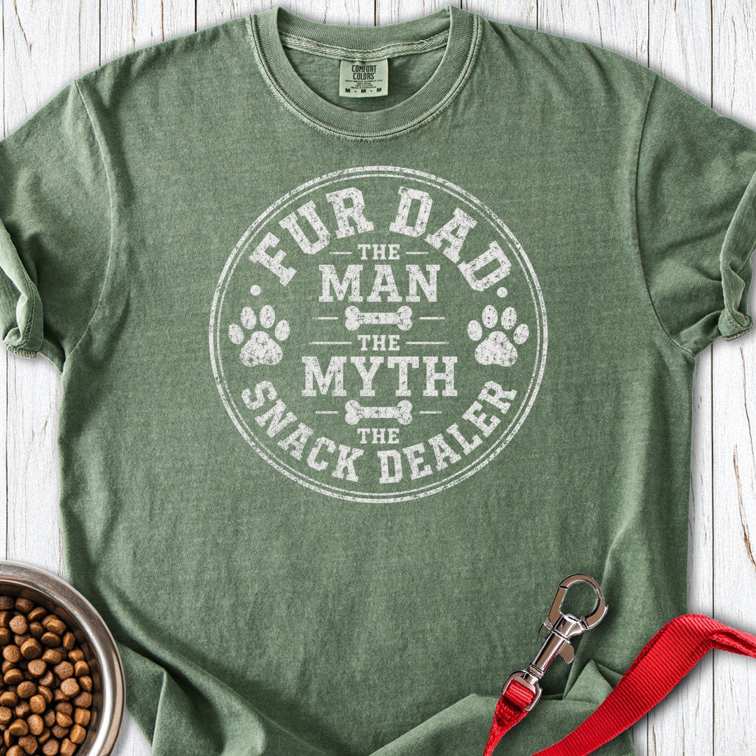 Fur Dad Premium Tee Moss
