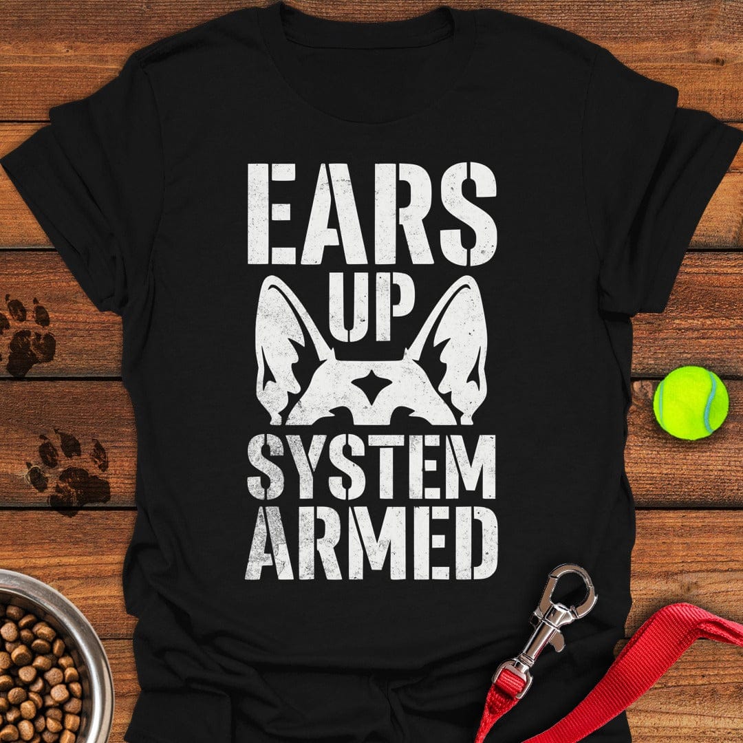 German Shepherd Alarm Black