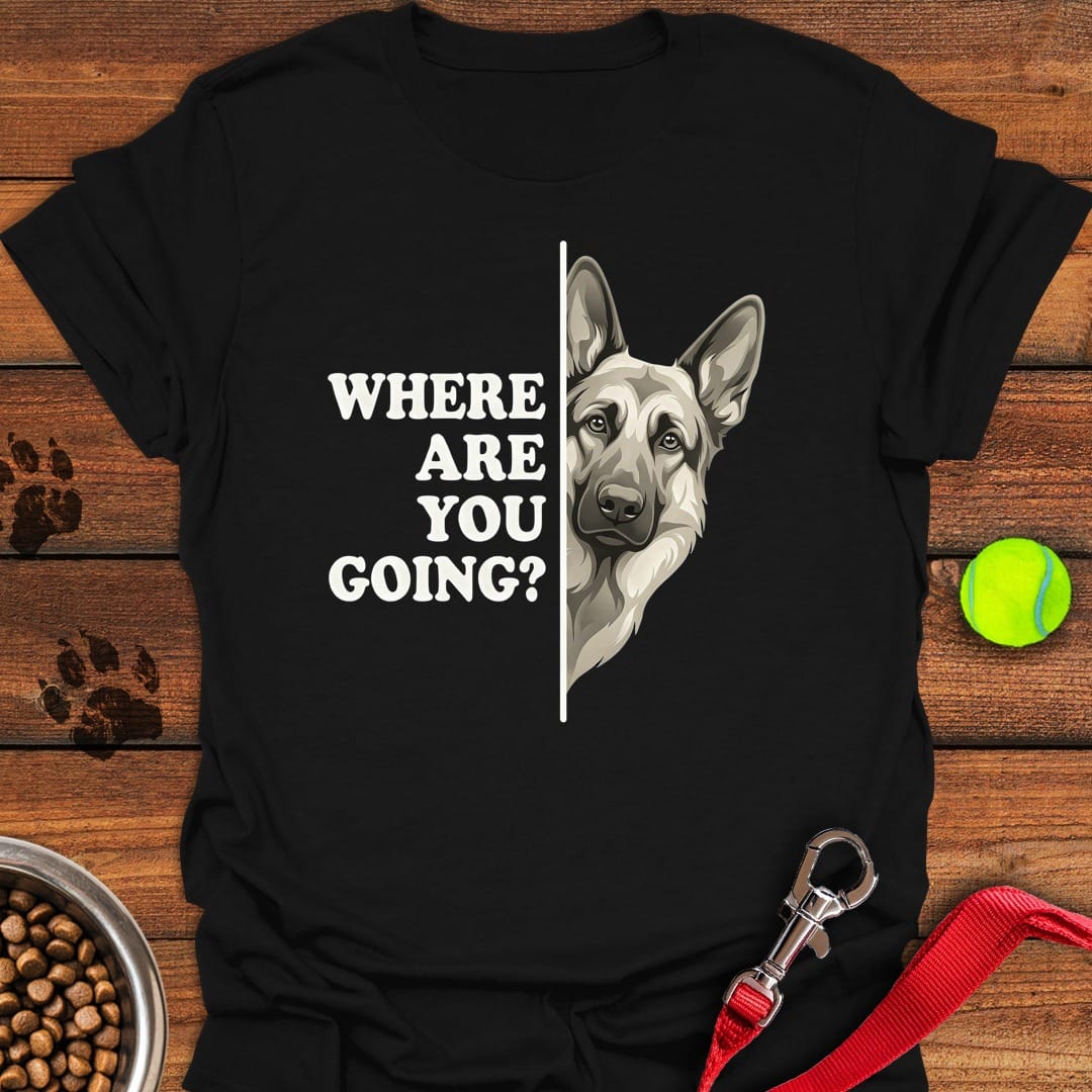 German Shepherd Alert Black