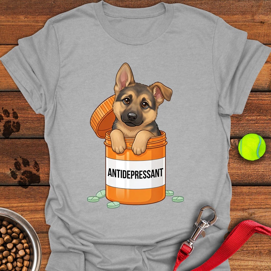German Shepherd Antidepressant Sport Grey