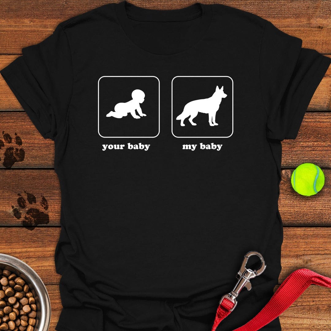 German Shepherd Baby Black