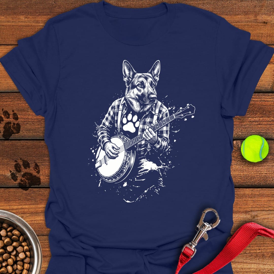 German Shepherd Banjo Navy