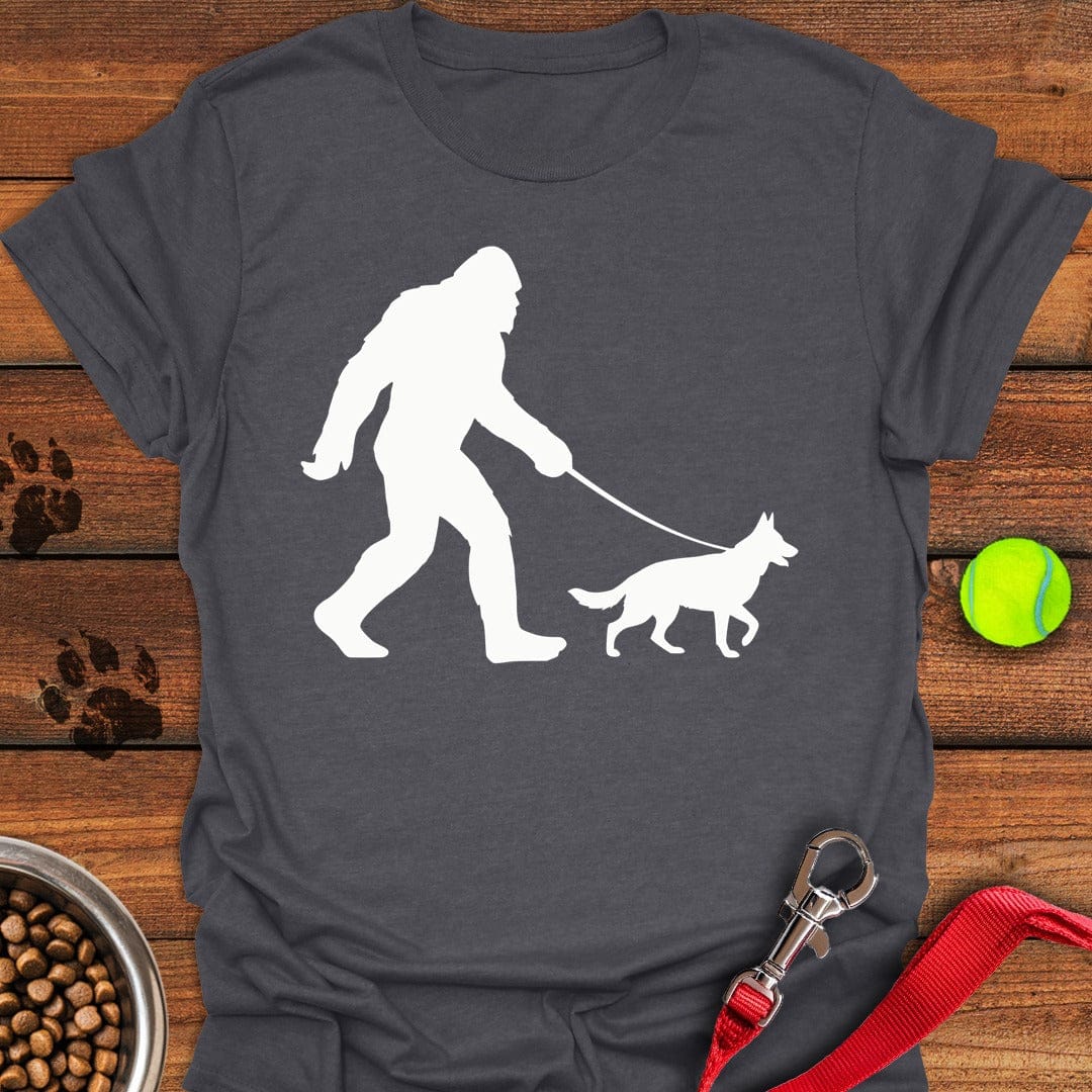 German Shepherd Bigfoot Dark Heather