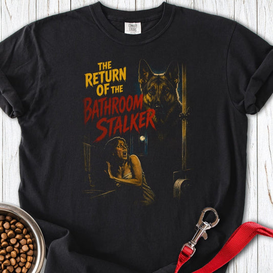 German Shepherd Classic Horror Premium Tee Black