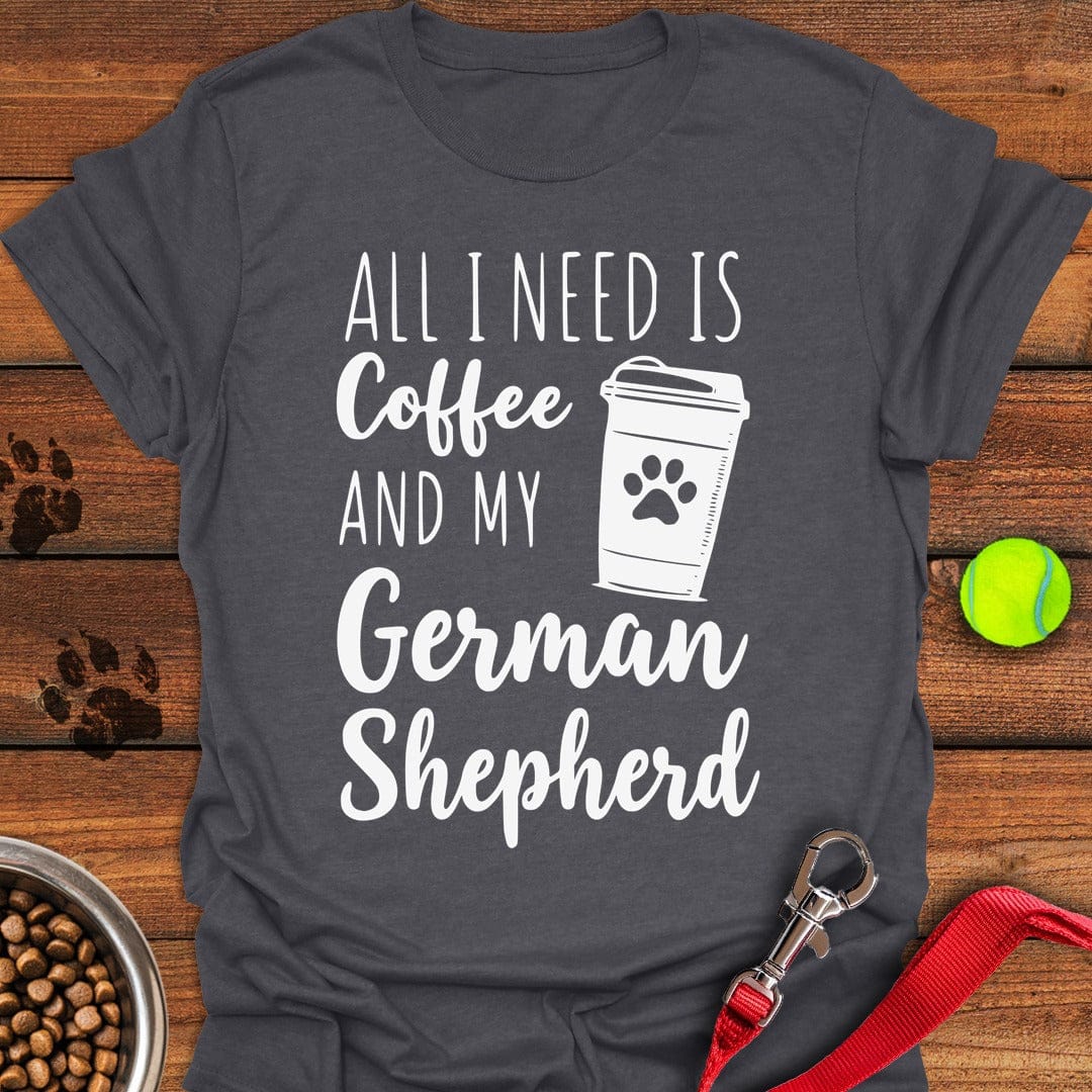 German Shepherd Coffee Dark Heather