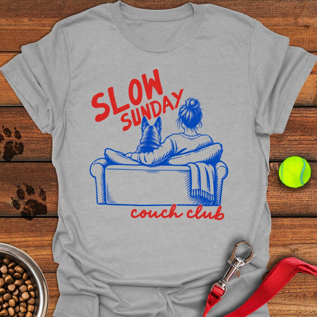 German Shepherd Couch Club Sport Grey