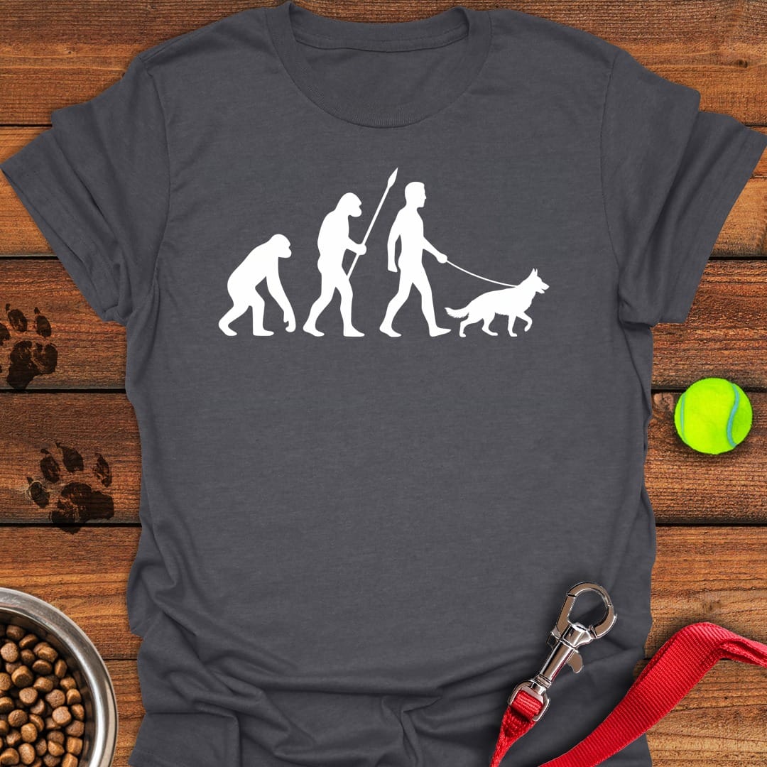 German Shepherd Evolution Dark Heather
