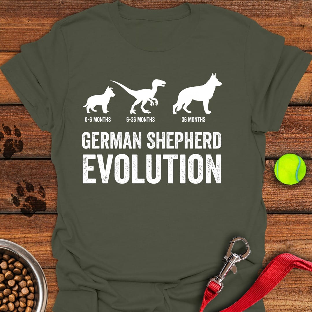 German Shepherd Evolution Military Green