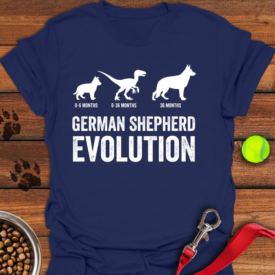 German Shepherd Evolution Navy
