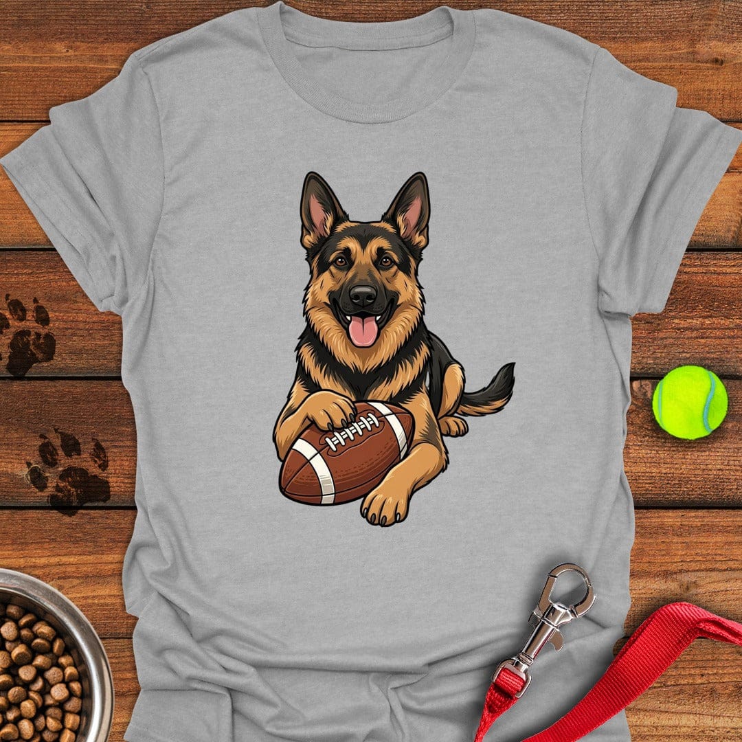 German Shepherd Football Sport Grey