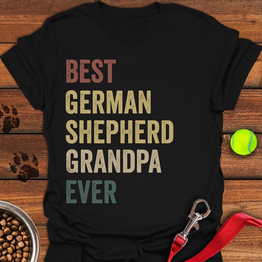 German Shepherd Grandpa Black