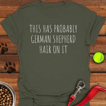 German Shepherd Hair Military Green