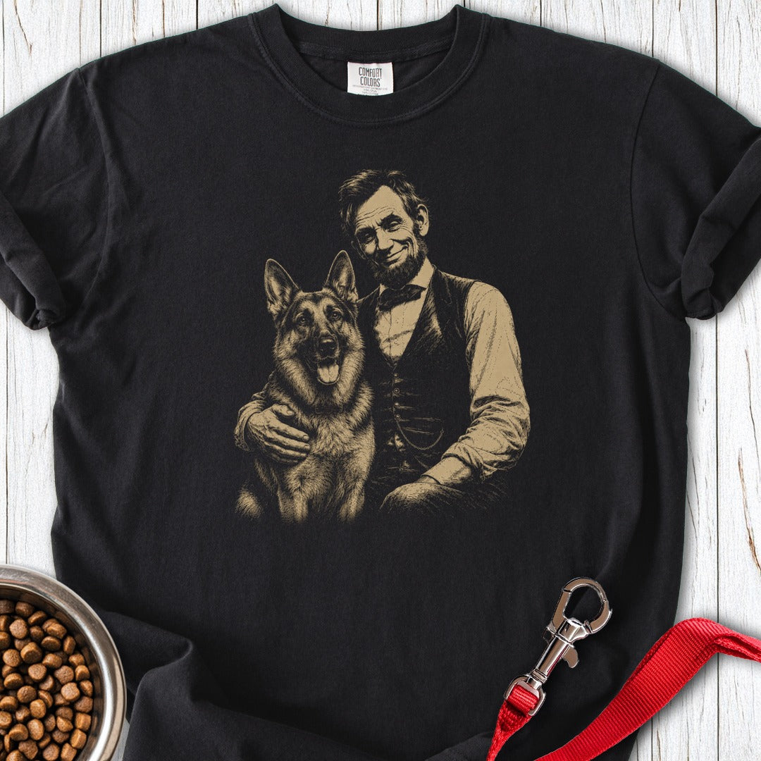 German Shepherd Lincoln Premium Tee Black