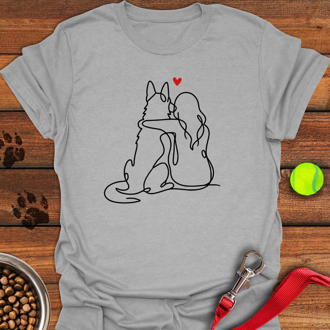 German Shepherd Lover Sport Grey