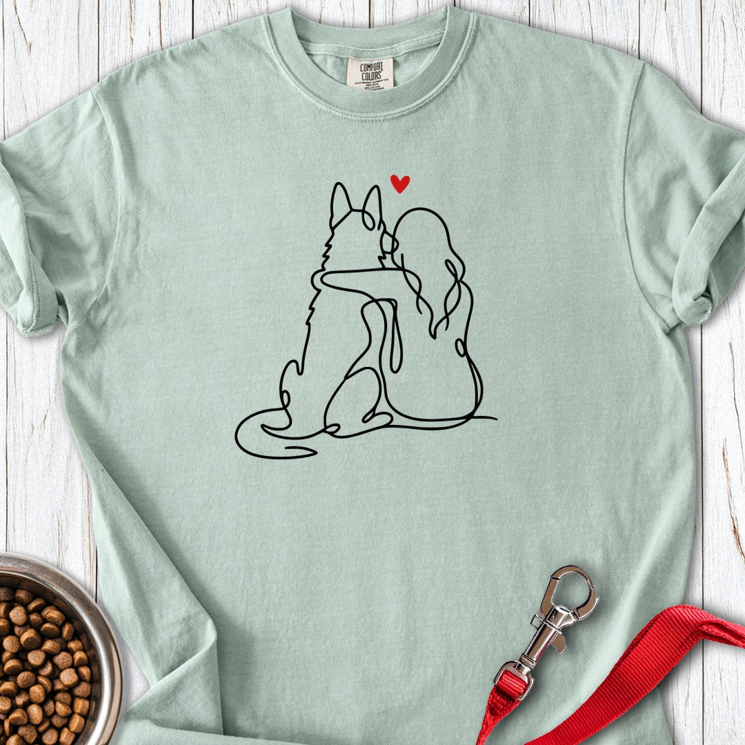 German Shepherd Lover Premium Tee Bay