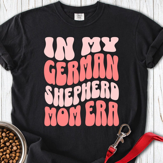 German Shepherd Mom Premium Tee Black