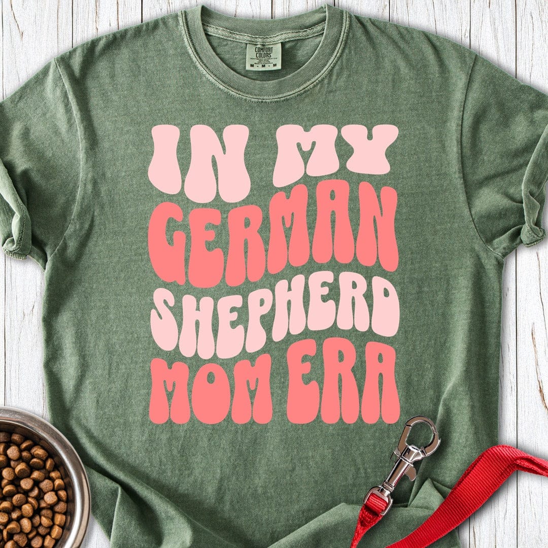 German Shepherd Mom Premium Tee Moss