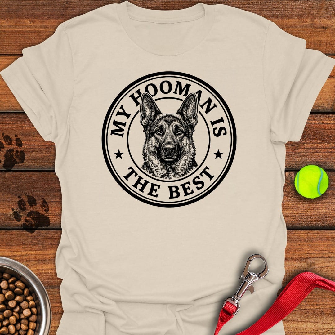 German Shepherd My Hooman Natural