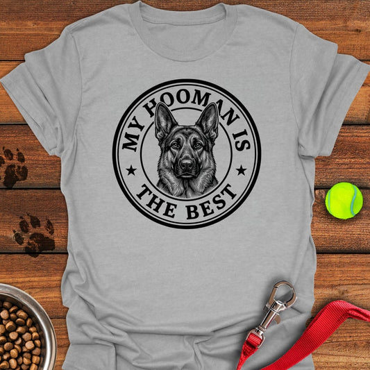 German Shepherd My Hooman Sport Grey