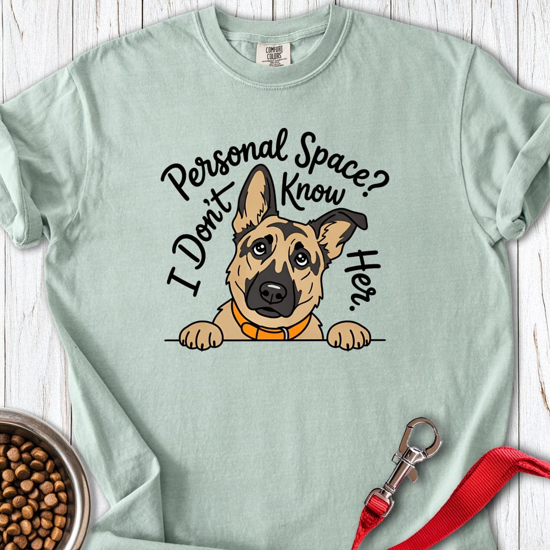 German Shepherd Personal Space Premium Tee Bay