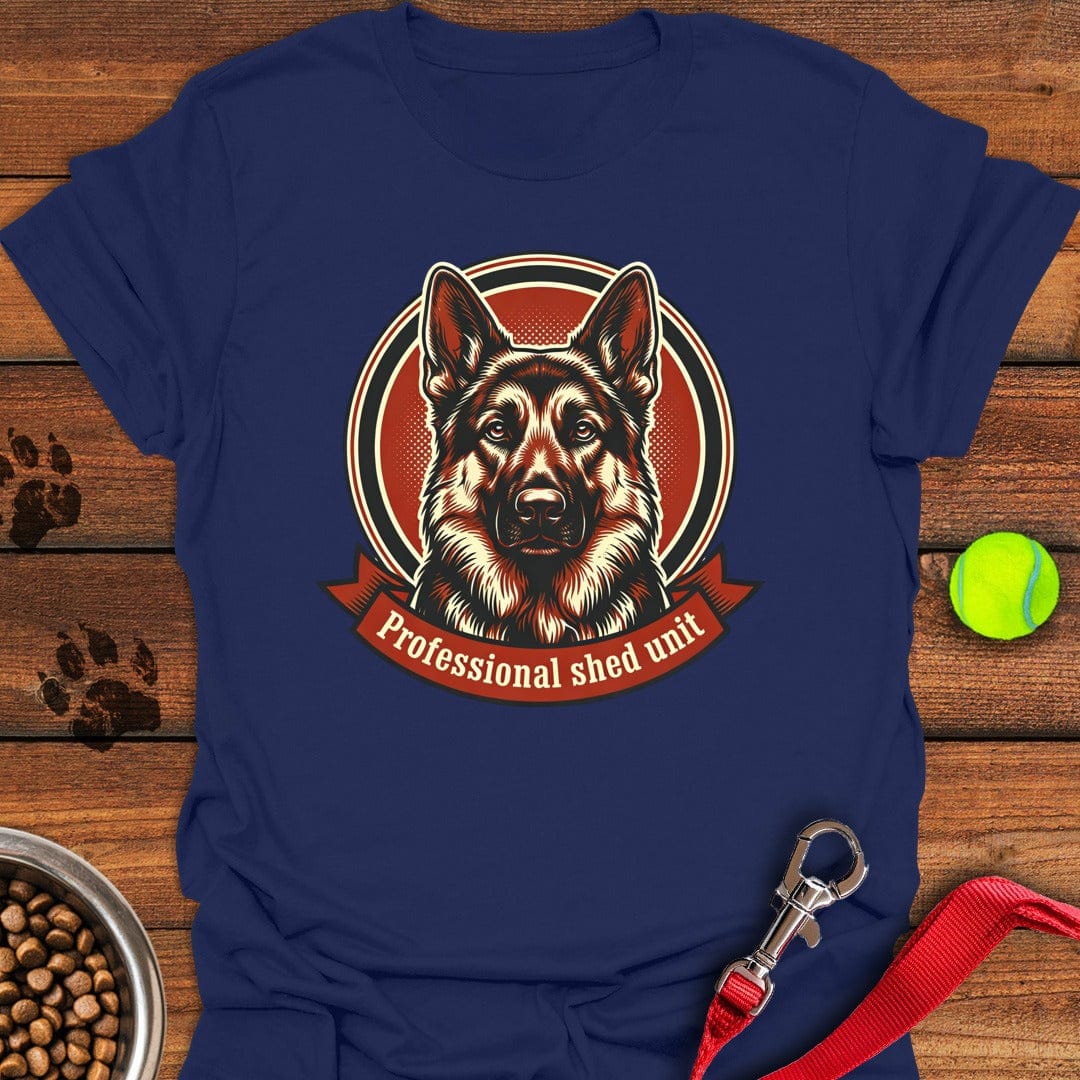 German Shepherd Shed Unit Navy