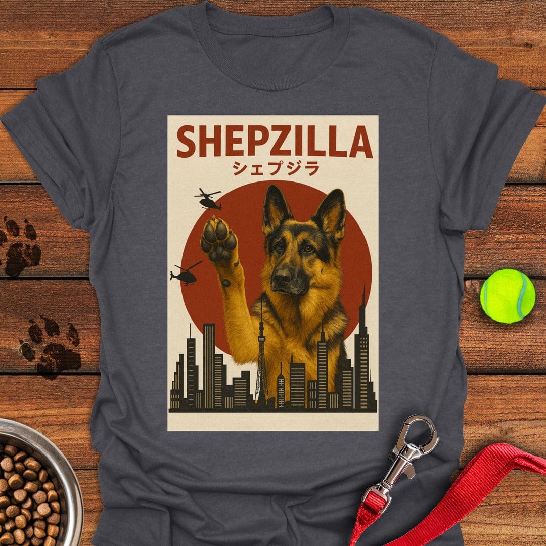 German Shepherd Shepzilla Dark Heather