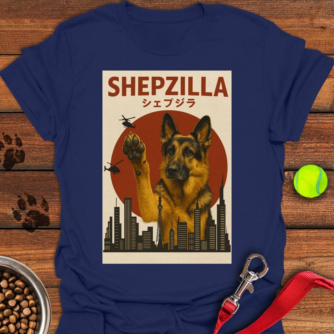 German Shepherd Shepzilla Navy