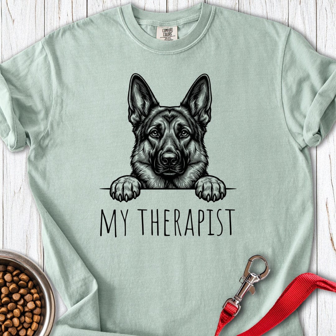 German Shepherd Therapist Premium Tee Bay