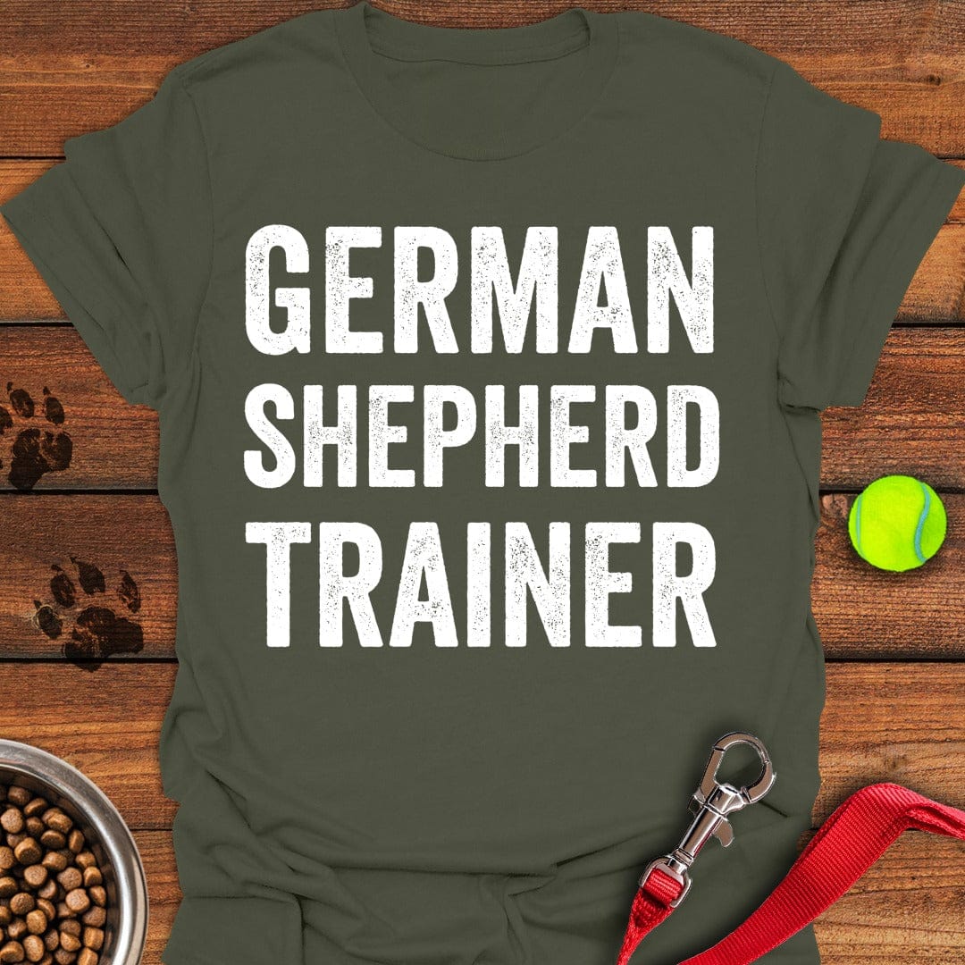 German Shepherd Trainer Military Green