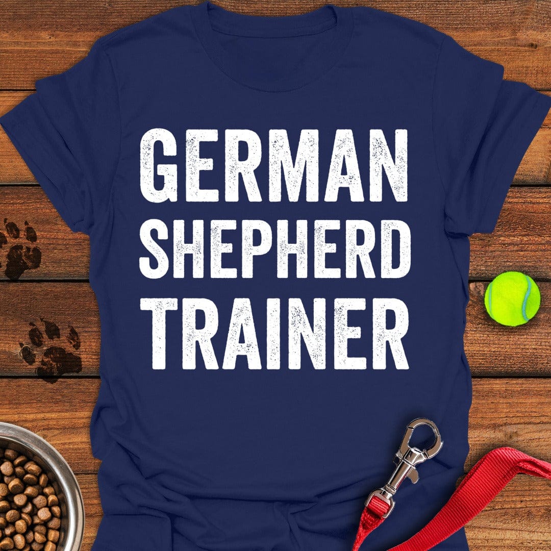 German Shepherd Trainer Navy