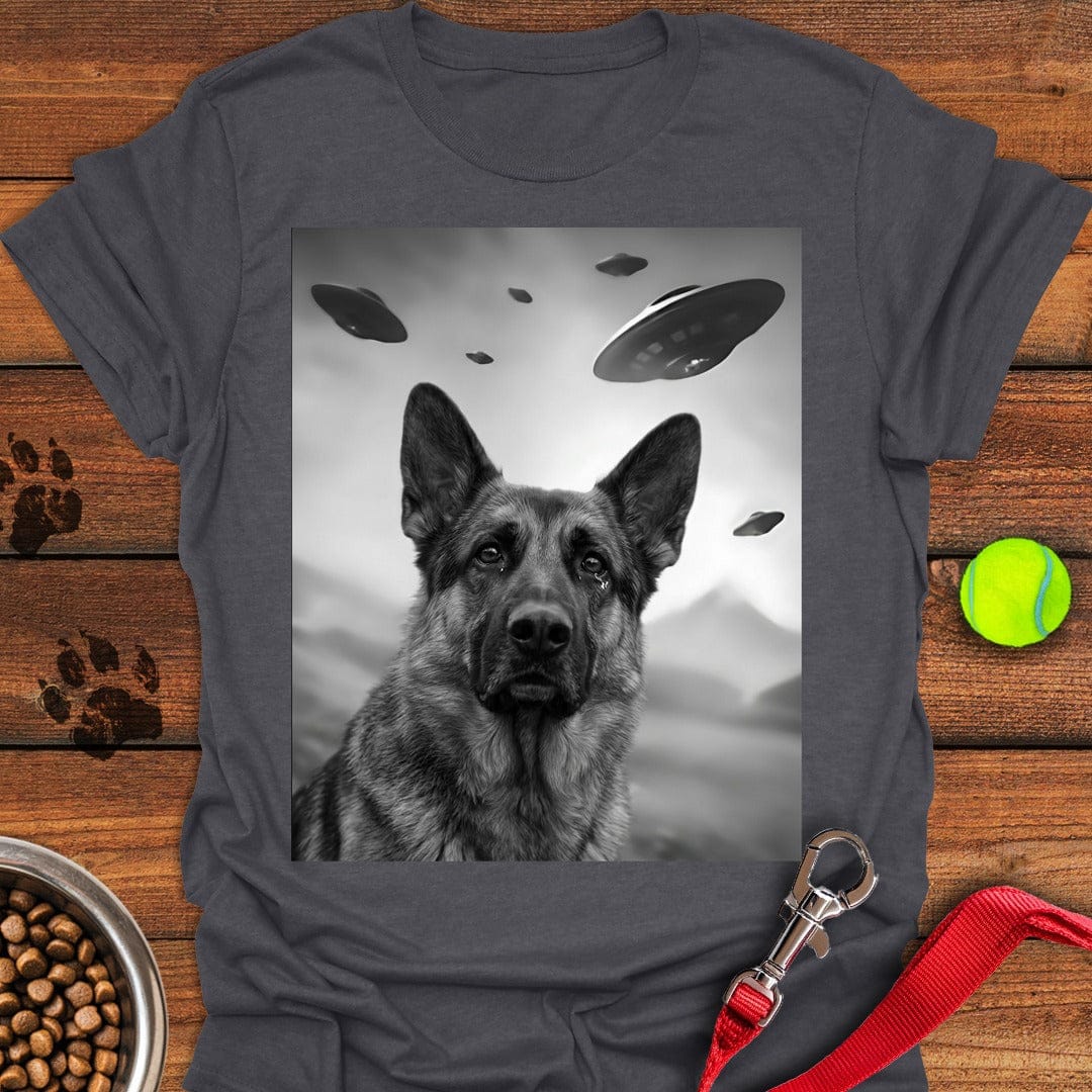 German Shepherd UFO Dark Heather