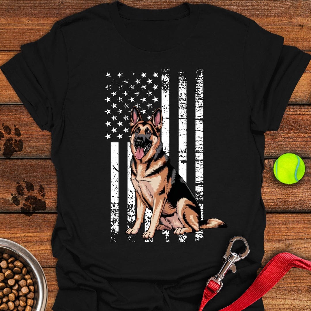 German Shepherd USA Black