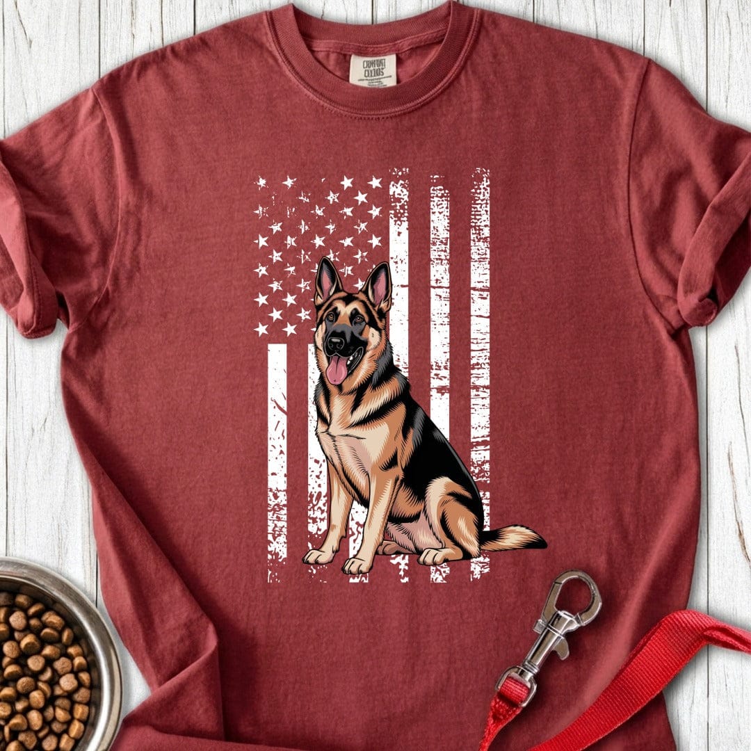 German Shepherd USA Premium Tee Brick