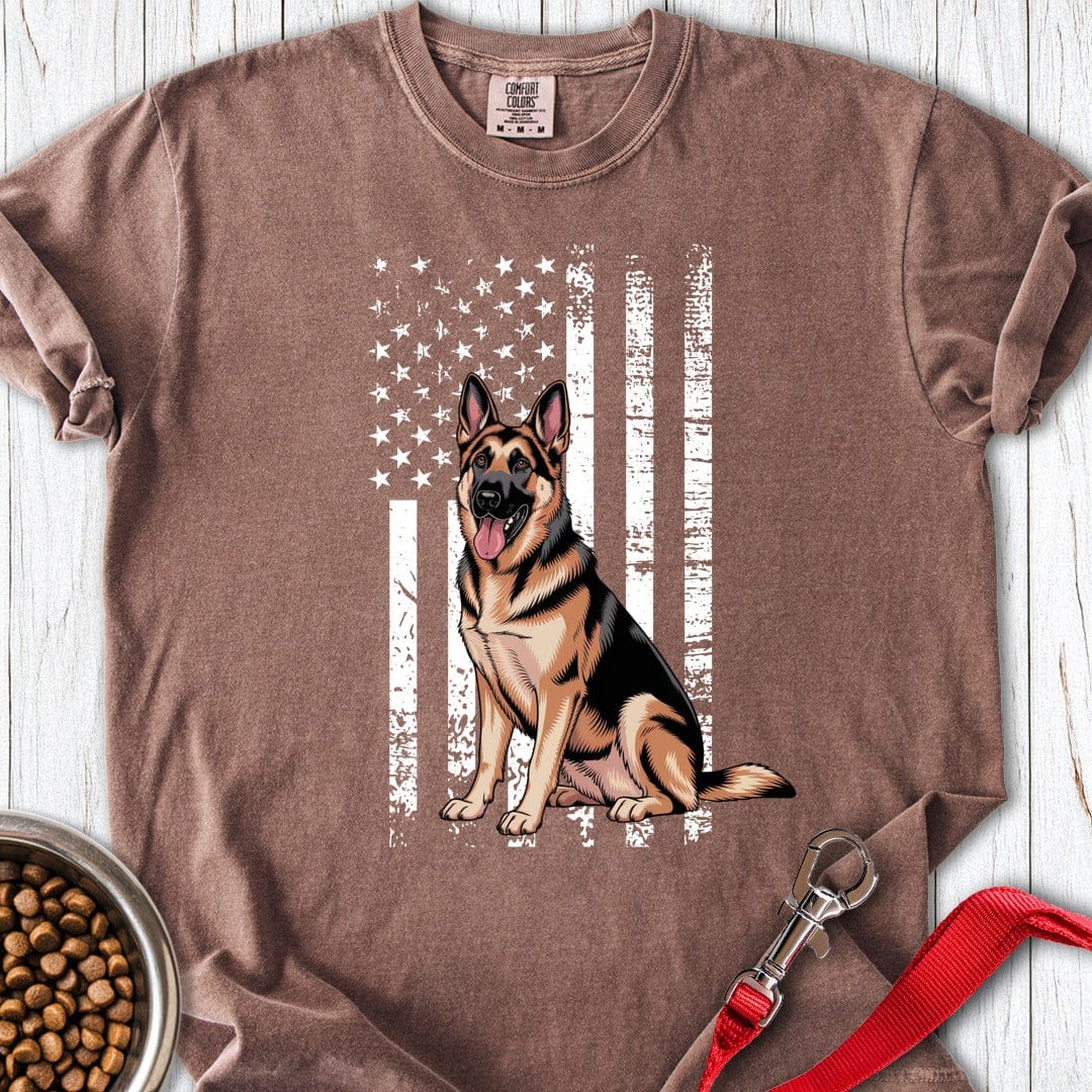 German Shepherd USA Premium Tee Espresso