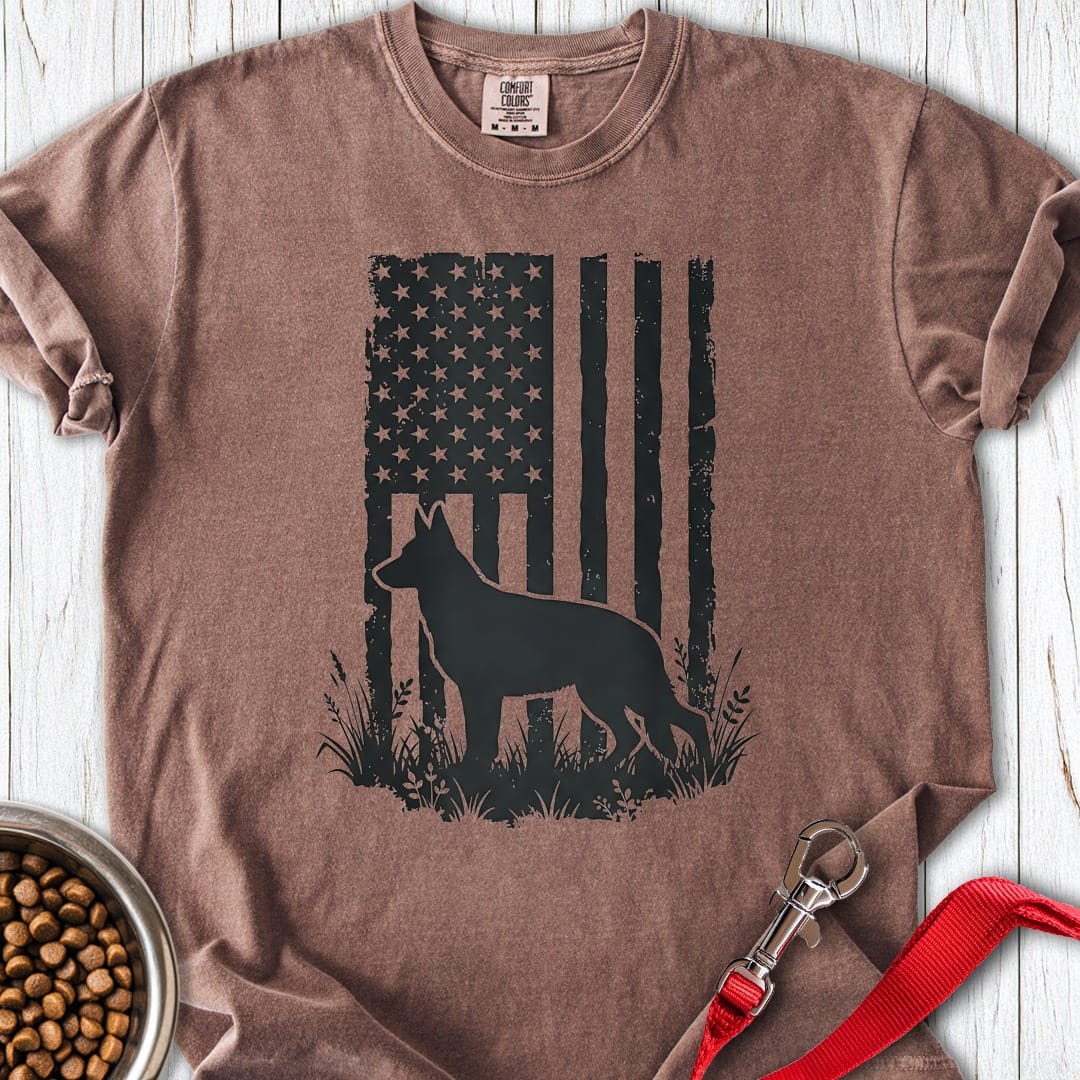 German Shepherd USA Premium Tee Espresso