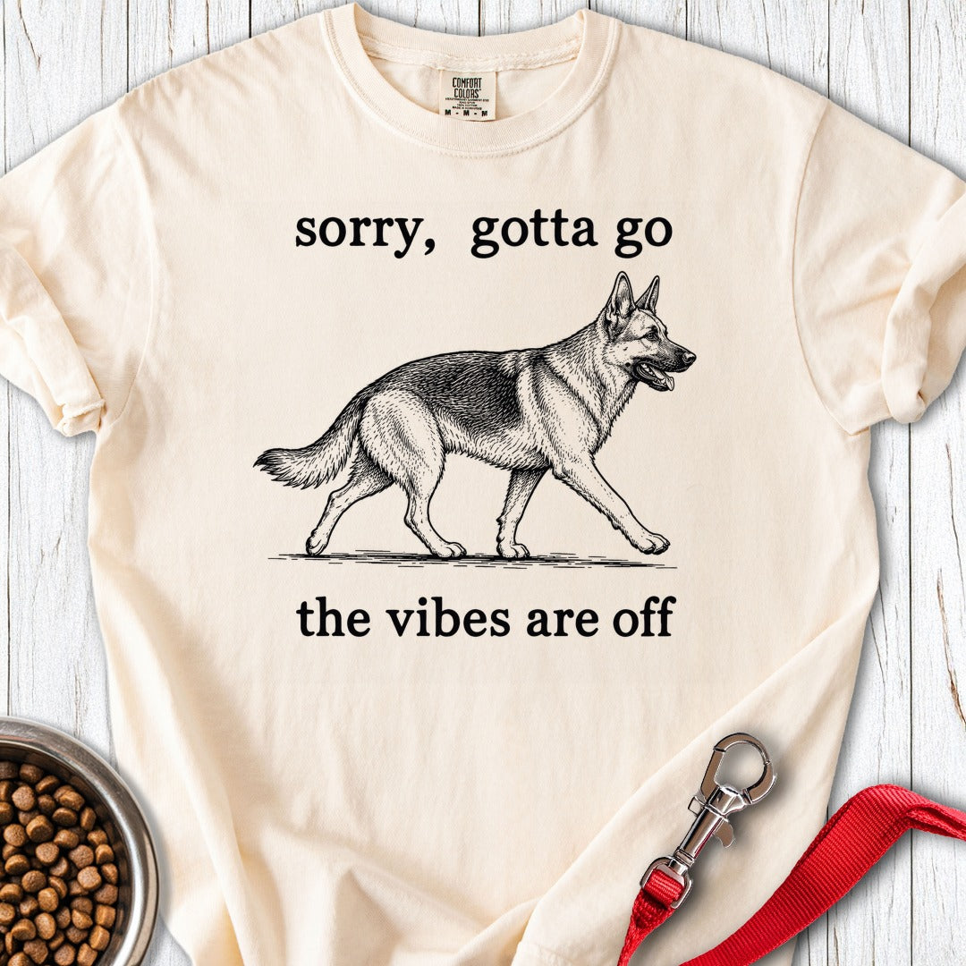 German Shepherd Vibes Premium Tee Ivory