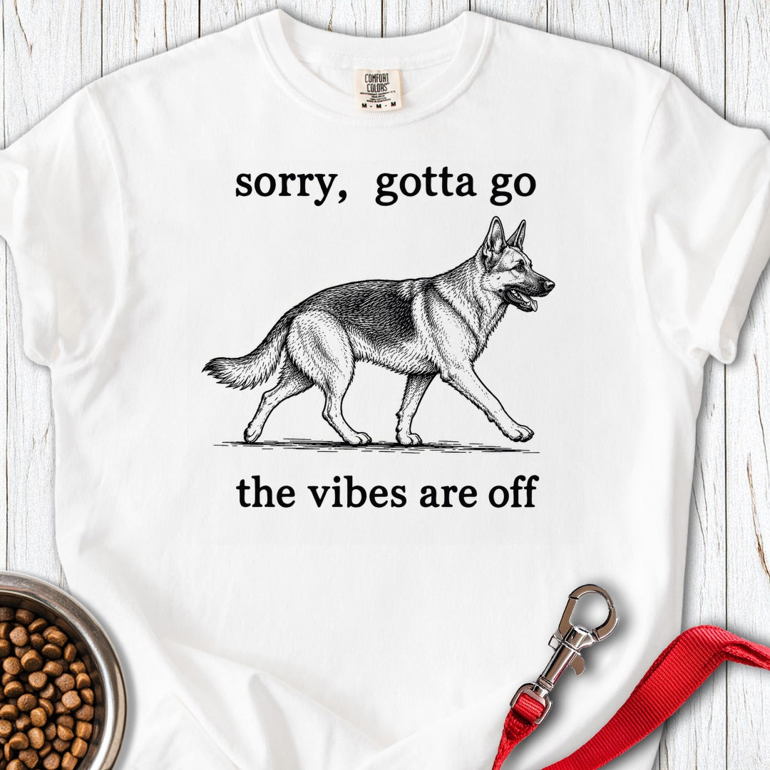 German Shepherd Vibes Premium Tee White