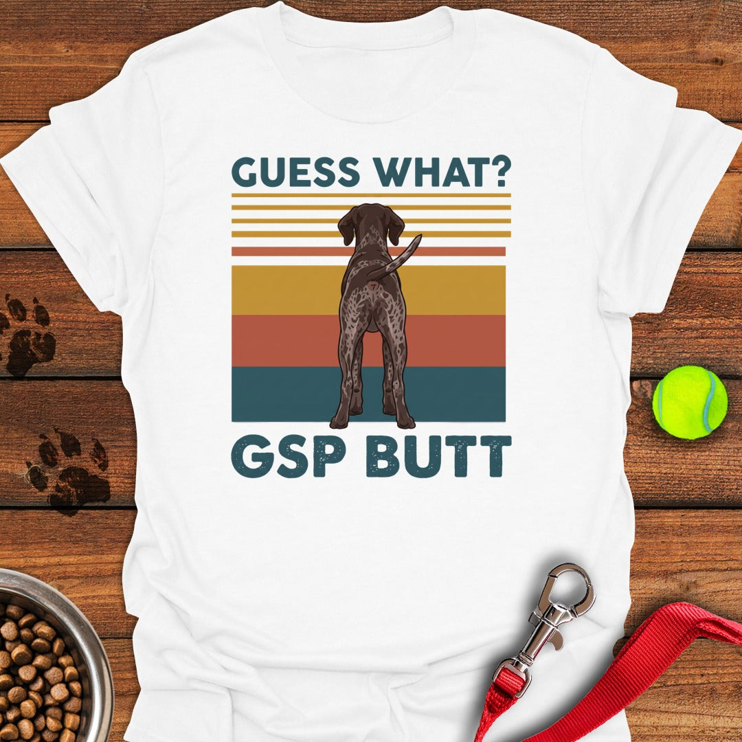 German Shorthaired Pointer Butt White