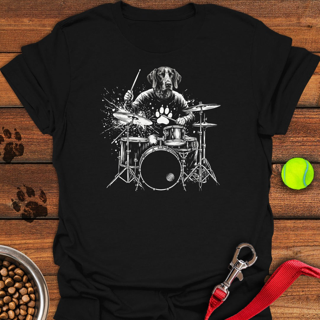German Shorthaired Pointer Drummer Black