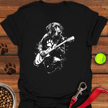 German Shorthaired Pointer Guitar Black