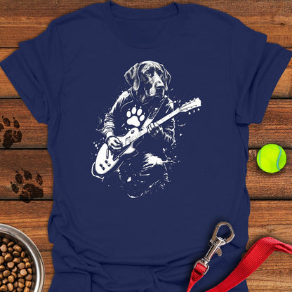 German Shorthaired Pointer Guitar Navy