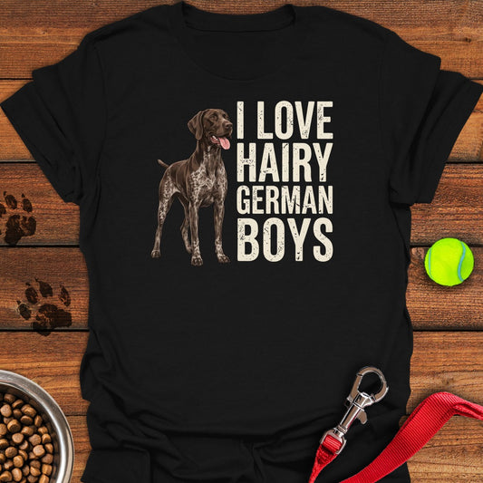 German Shorthaired Pointer Hairy Boys Black